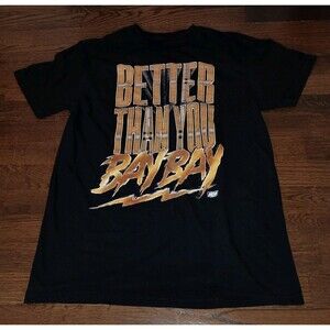 Adam Cole Wrestling Shirt Mens Small Better Than You Bay Bay AEW Graphic Tee